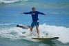 Mark surfing with Hawaiian Fire