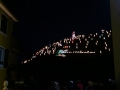 watching the lighting of the nativity in Manarola