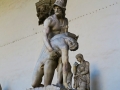 Menelous supporting the body of Patrocus-Restoration, Florence