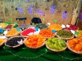 Candied Fruit at a Christmas Market