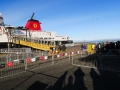 Ferry at Ardrossan Harbor to Isle of Arran