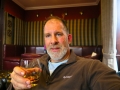 Having a wee dram at Atholl Palace, Pitlochry