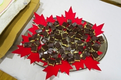 Our first prize winning Nanaimo Bars on International Foods night