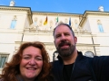 In Front of the Villa Borghese