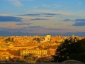 View above Rome from Trastevere