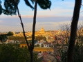 View above Rome from Trastevere