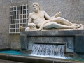The Fountain of PO River, Turin Italy