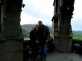 Us at the top of the Wallace Monument